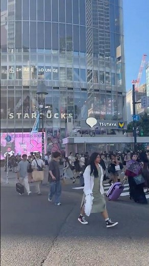 【渋谷4K】スクランブル交差点360°映え映像｜Shibuya Scramble Crossing 4K 360 View
