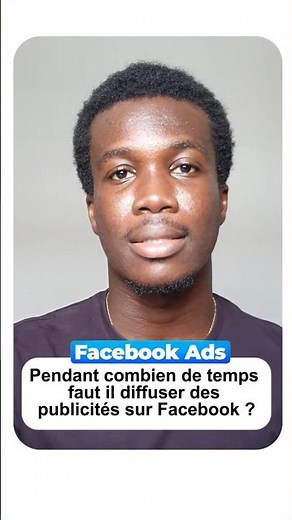 Pendant combien de temps faut il diffuser des publicités sur FACEBOOK ? #business #entrepreneur