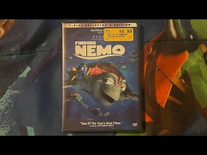 Opening to Finding Nemo 2003 DVD (Both discs / 23rd Anniversary Edition)