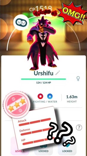 Unlocking Urshifu in Pokemon Go! #PokemonGO #pokemon #shorts