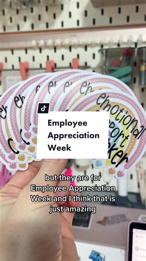 Creative Employee Appreciation Stickers Ideas