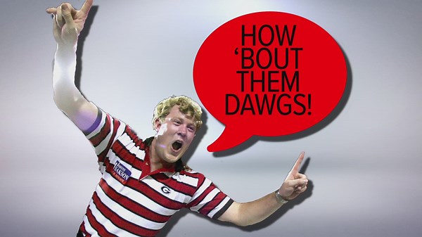 Why is UGA's football team known as the Bulldogs?