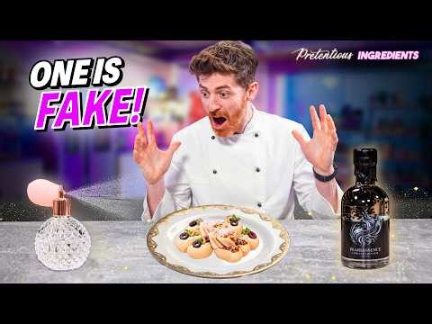 Chef Reviews PRETENTIOUS Food Products (BUT One is Fake!)