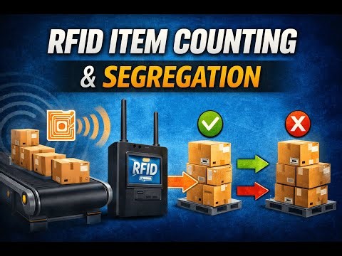 RFID-Based Item Counting & Segregation System | Working Demo