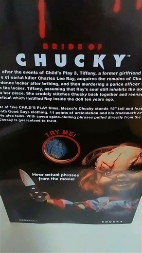Chucky Life size Doll figure review #fy #collection #figurine #horror #chucky #lifesize #grails