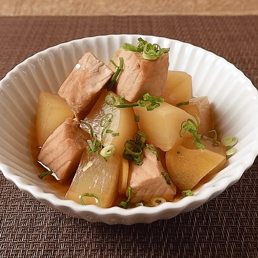 めんつゆで簡単 マグロ大根 作り方・レシピ | クラシル