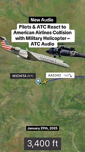 12K views · 43 reactions | Pilots & ATC React to American Airlines Collision with Military Helicopter -ATC Audio | Flight Simulator Fantasy | Facebook
