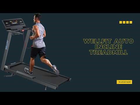 Transform Your Fitness Fast – WELLFIT Auto Incline Treadmill Review