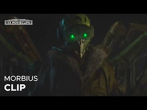 Vulture Meets Michael Morbius (with Credits) Scene | Morbius