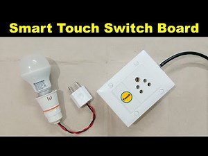 Make Touch ON & OFF Switch Board by using Capacitive Touch Sensor ‪@ElectricalTechnician‬
