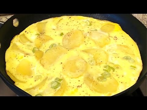 Egg Potato Skillet Recipe | Quick & Easy 10 minute Recipe
