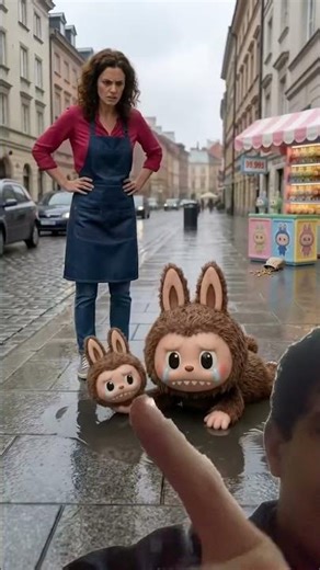 Poor Labubu Just Wand to La boo boo head #labubu