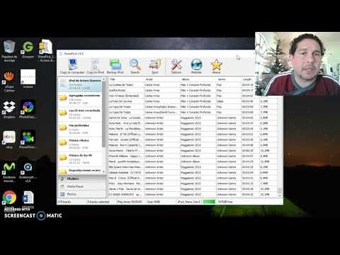 COMO DESCARGAR MUSICA DE LA PC A TU IPOD SIN ITUNES
