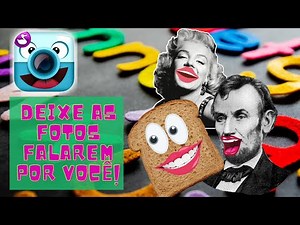 COMO TRANSFORMAR FOTO EM ANIMAÇÃO FALANTE - CHATTERPIX KIDS