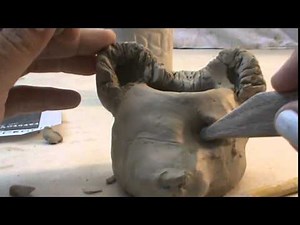 Handbuilding Clay demo: Sculpting Eyes