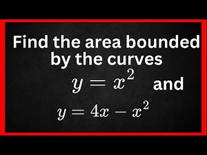 Find Area Between Two Curves Fast