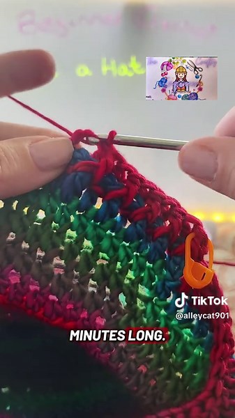 Beginner Crochet: Create a Stylish Hat - Step 25