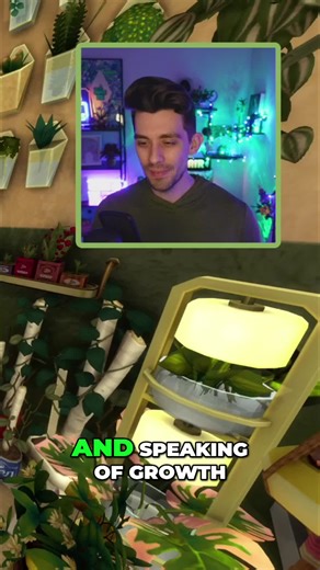 Check out the greenhouse where all the little plants live and thrive! It's full of fun terrariums. I did a COMPLETELY yellow mansion. Full speed build on YT. Link in bio! #sims4 #thesims3 #speedbuild