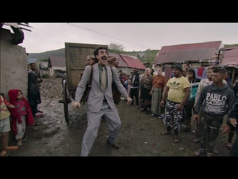 Borat 2 Traveling to USA to meet Trump Scene | HD clip