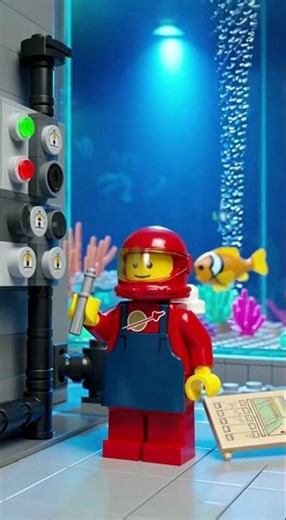 Classic Red Spaceman – is working as a Aquarist