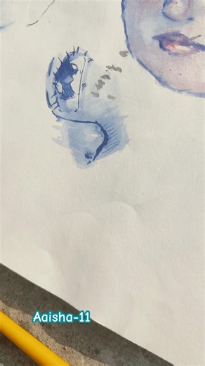 Coloring with an ink pen challenge!Full tutorial #watercolor #drawingstyles #inkpen #technique