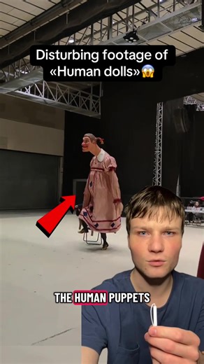 What is this? #foundfootage #scarythings #horrortok | human puppets