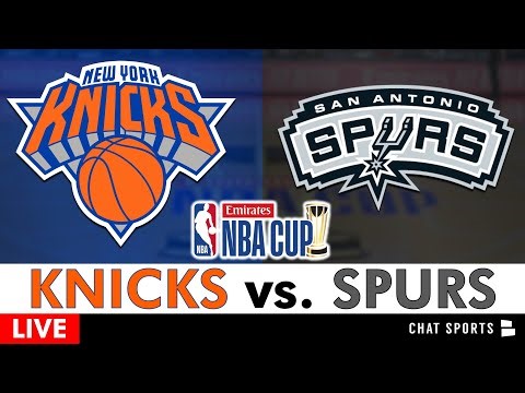 Knicks vs. Spurs Livestream, Play by Play, Highlights, Stats | NBA Cup Final Stream