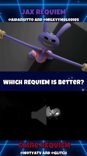 JAX REQUIEM AND CAINE REQUIEM #tadc #jax #caine #requiem #animation #shorts