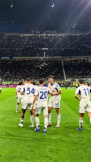 Martin Baturina 🇭🇷 with the opener at San Siro #CoppaItalia #InterComo
