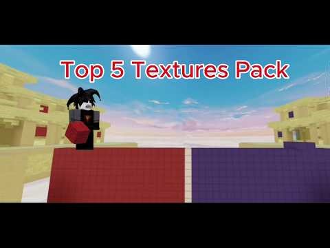 top best texture pack in roblox bridge duels