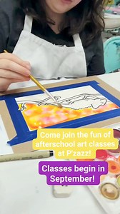 1K views | Art classes at P'zazz are so much fun! Come join us afterschool or for homeschool classes beginning in September! Sign up now at pzazzart.com | P'zazz Art Studio | Facebook