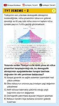 2) TYT Coğrafya Denemesi - 2 TYT Coğrafya'da +5 Net Yapmanın Formülü! | 5 Soru - 5 Taktik - 5 Tüyo
