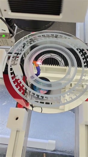 Glass laser sandblasting machine