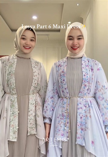 Lesya Part 6 Maxi Dress untuk Lebaran 2025