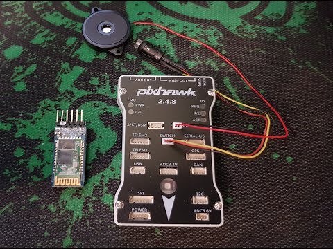 Setting up Bluetooth HC-05 to be used with Pixhawk and Mission Planner.