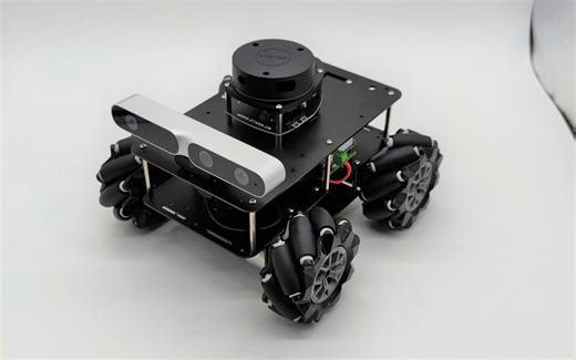 塔克创新 麦克纳姆轮ROS机器人，RTAB三维建图导航，SLAM激光雷达建图导航深度相机机器视觉机器人