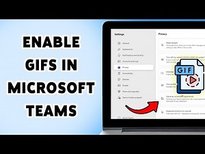 How To Enable GIFs In Microsoft Teams | Turn On Giphy Support For Microsoft Teams 2025