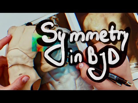 Working on symmetry: how I balance my BJD body