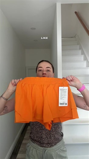New lululemon shorts unboxing. Try-on the new citrus sizzle lululemon shorts with me. #tryon #unboxing #tryonhaul #fashion #tryonwithme @lululemon
