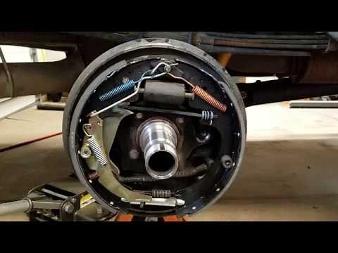Drum Brake Overview (Dana 80 Passenger Side)