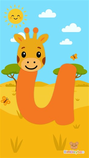 giraffe abc song 🦒🔡 | Learn Lowercase Alphabet a–z | Cute Animal abc Song for Kids | Bimbleyboo