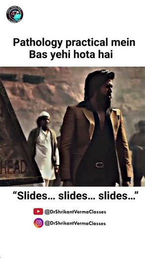 "Pathology Practical Mai Bas Yahi Hota Hai: Slides Slides Slides | MBBS Students Ke Liye"