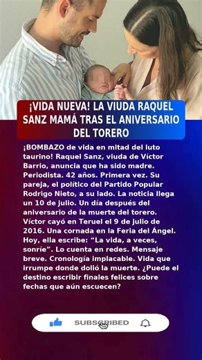 💥Raquel Sanz (42) MADRE POR PRIMERA VEZ (2026) #UltimaHora #España