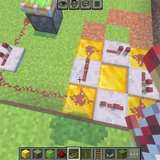 I Built an INSANE Redstone Wave Machine in Minecraft! 🌊🤖 #shorts