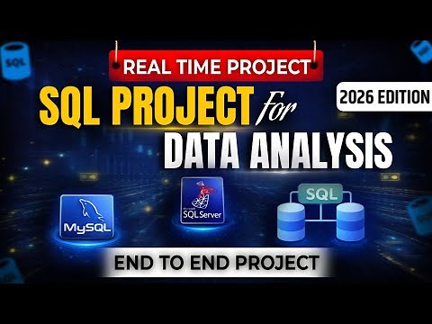 SQL Project for Data Analysis | Real-World Swiggy Sales Case Study | Complete SQL Tutorial 2025 #sql