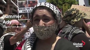 Huge crowds gather for pro-Palestinian rally in Mississauga - Toronto | Globalnews.ca