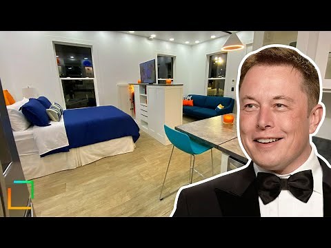 Inside Elon Musk's $50,000 House