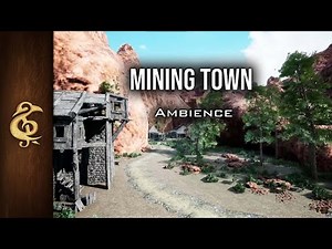 Mining Town | Medieval ASMR RPG Ambience | 3 Hours