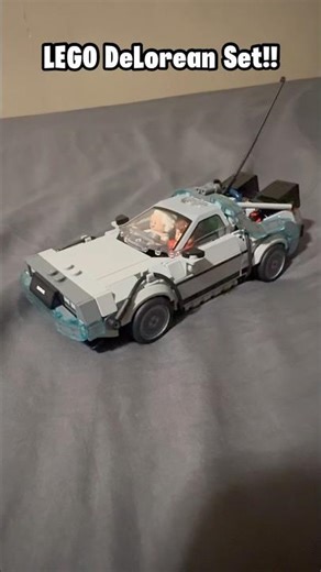LEGO BTTF DeLorean!! #lego #shorts