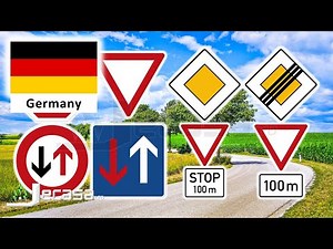 Priority Traffic-Road Signs in Germany (Berlin, Hamburg, Munich, Cologne, Frankfurt) | Vocabulary